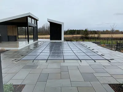 Winter pool cover